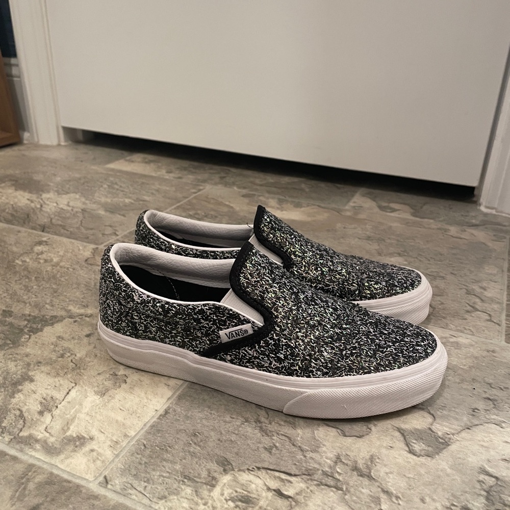 Vans Shiny Party Classic Slip-On Sneakers